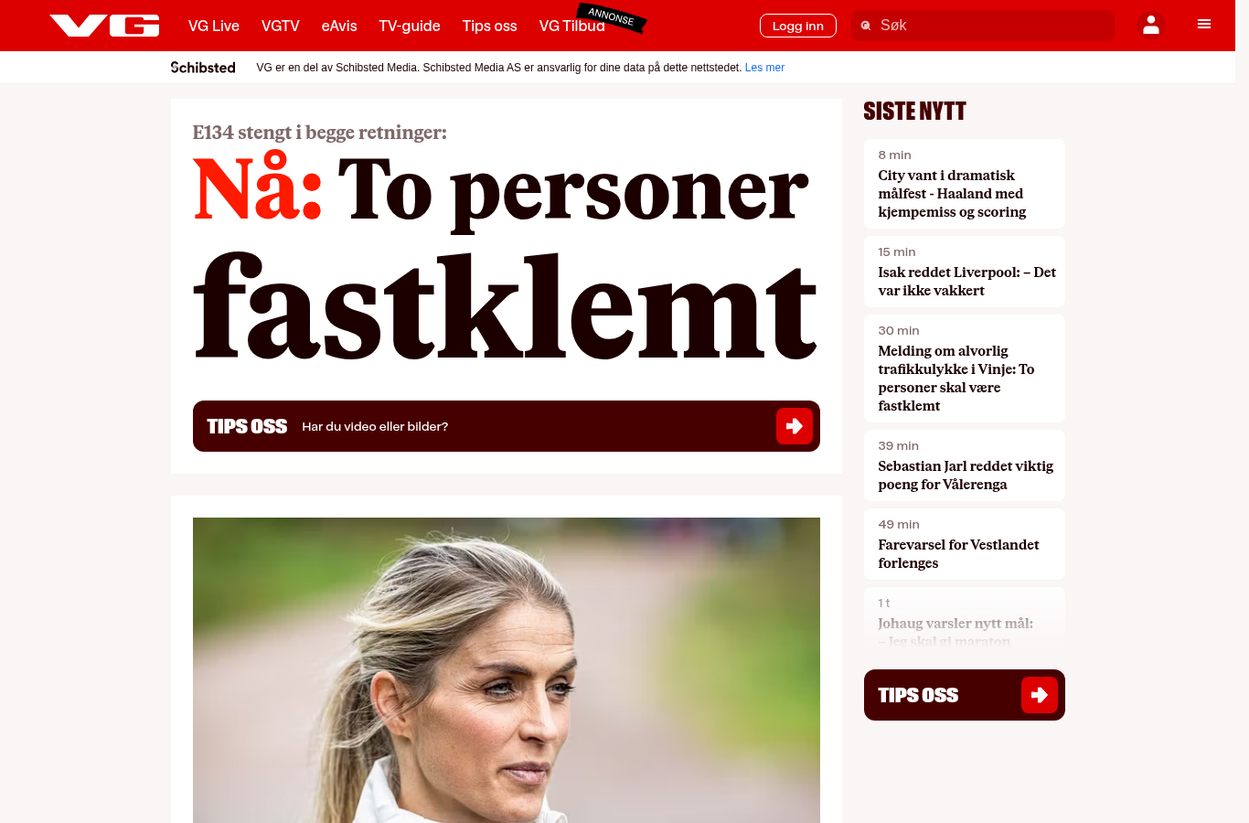 Skjermbilde: Etter «godta»